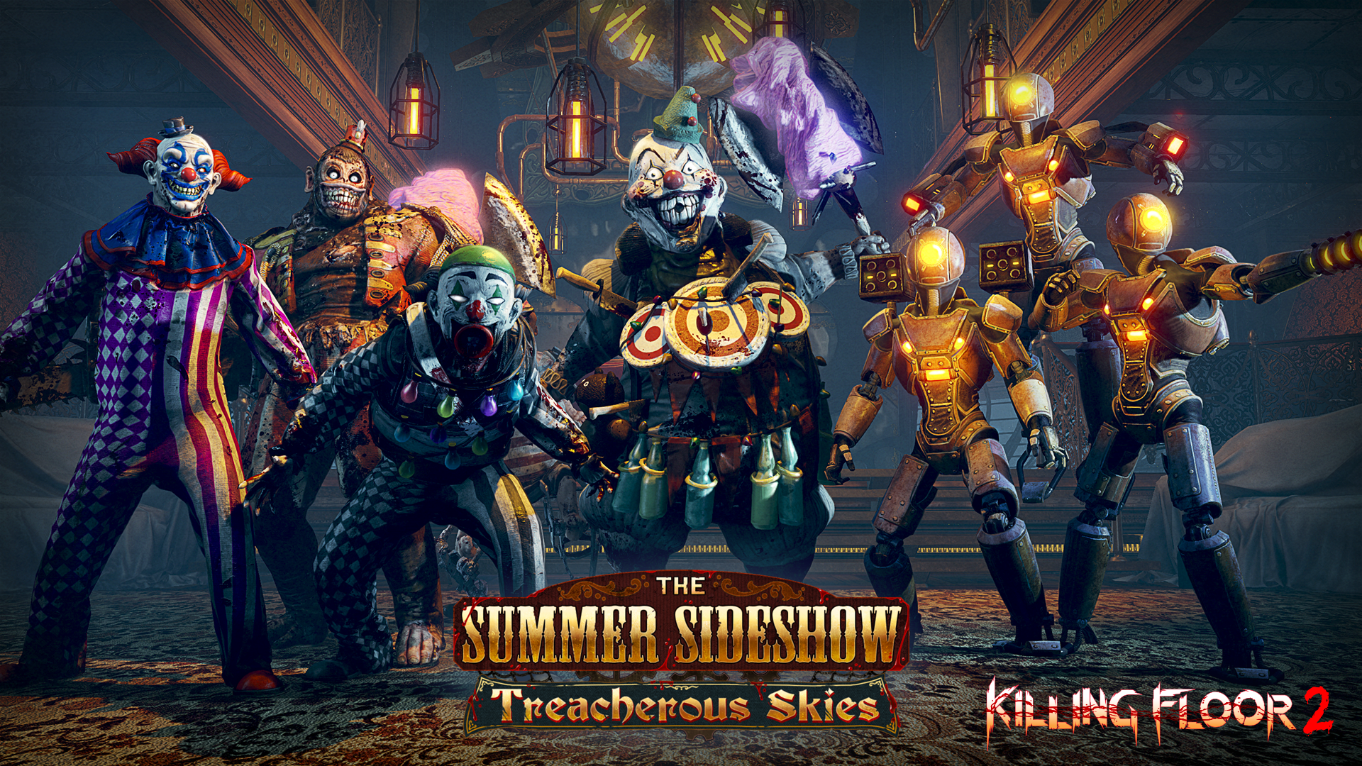 Killing Floor 2 - The Summer Sideshow: Treacherous Skies Новое обновление будет доступно 12 июня!