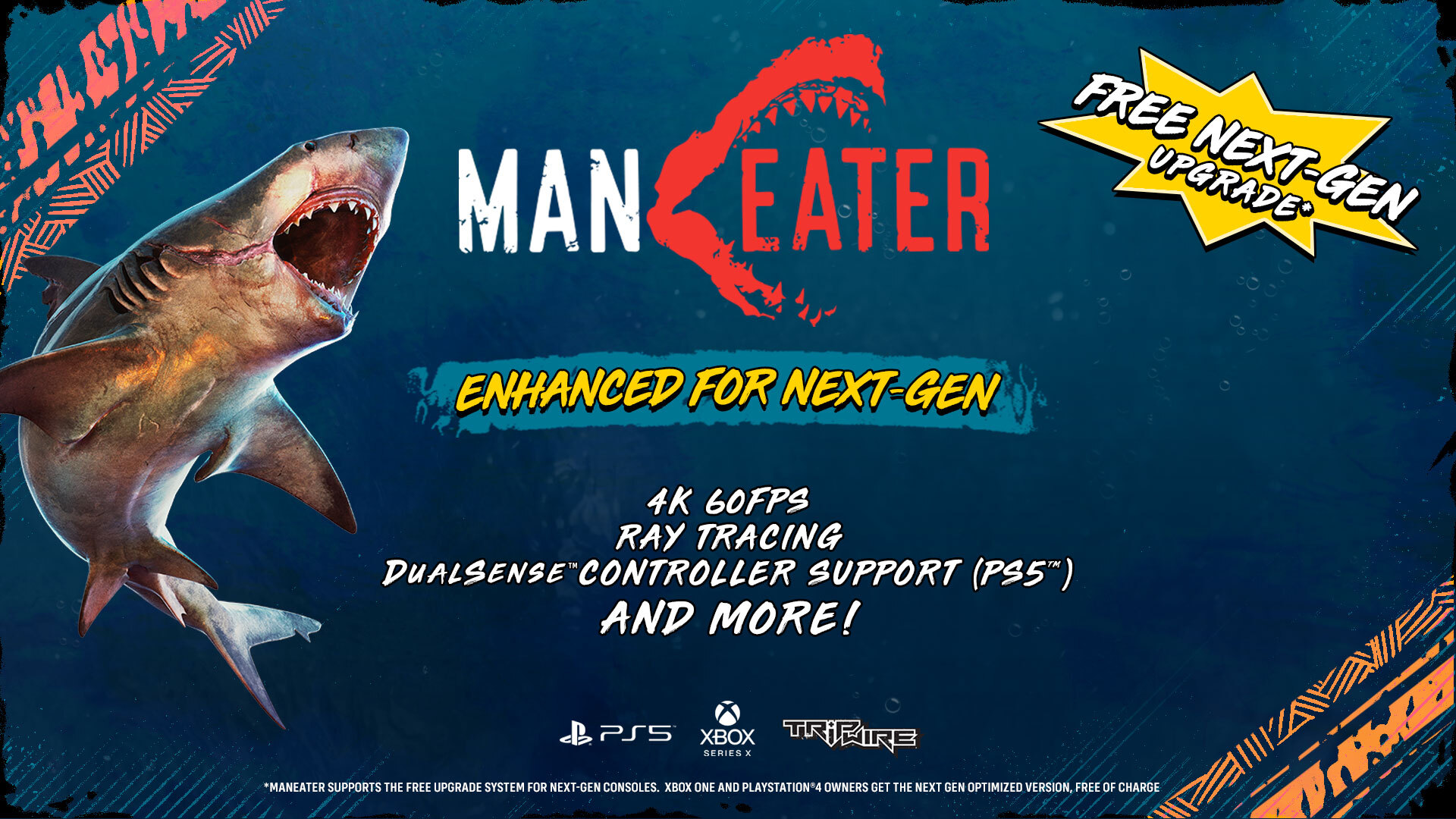 Анонсирован Maneater для PS5, Xbox Series X